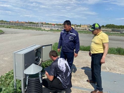 Проведена поверка счетчиков на очистных сооружениях, находящихся на балансе ГКП на ПХВ “Elorda Eco System”