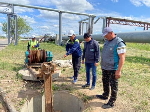 ОЧИСТКА КОЛЛЕКТОРА МЕТОДОМ «ЛЕБЁДКИ»