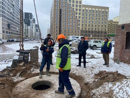 ГКП на ПХВ «Elorda Eco System» продолжает работы по улучшению инженерной инфраструктуры города